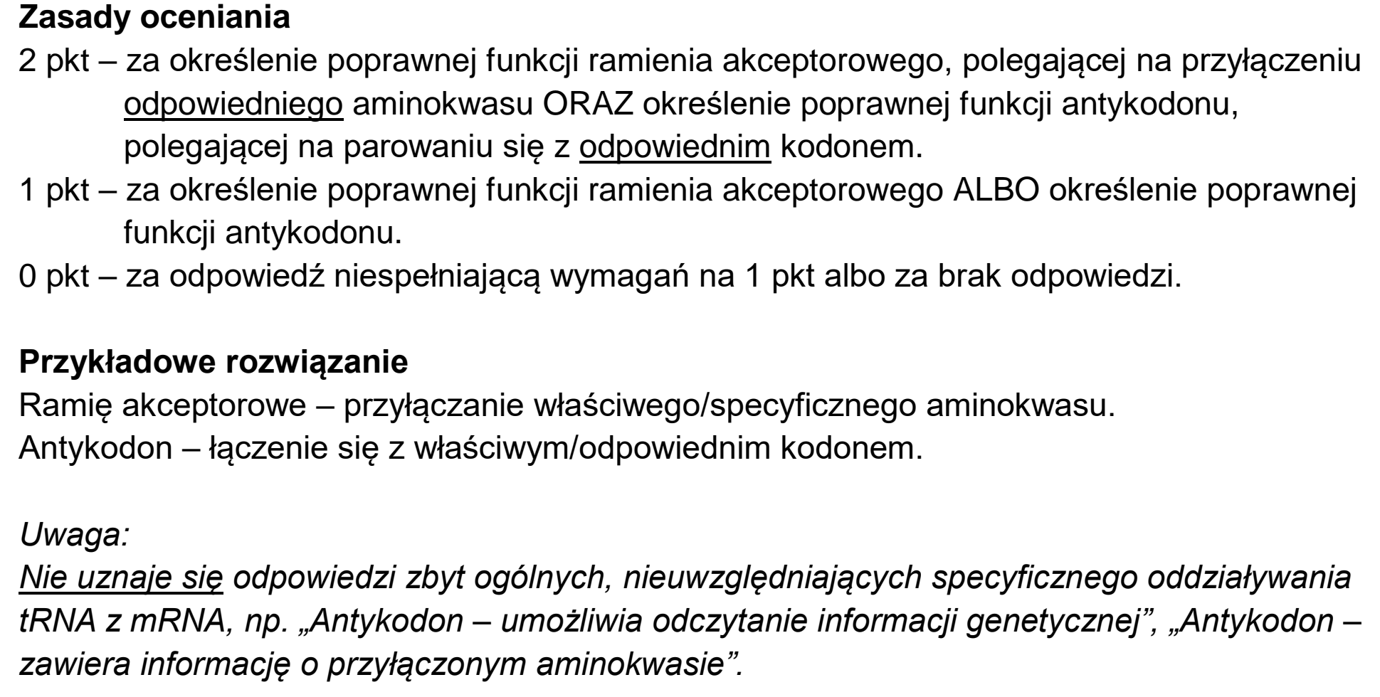 Matura, maj 2024, odpowiedź do zadania 17.2