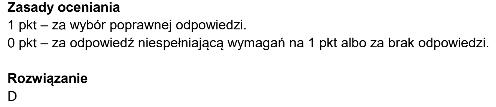 Matura, maj 2024, odpowiedź do zadania 18.1