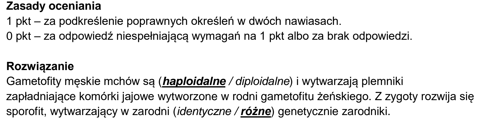 Matura, maj 2024, odpowiedź do zadania 6.3
