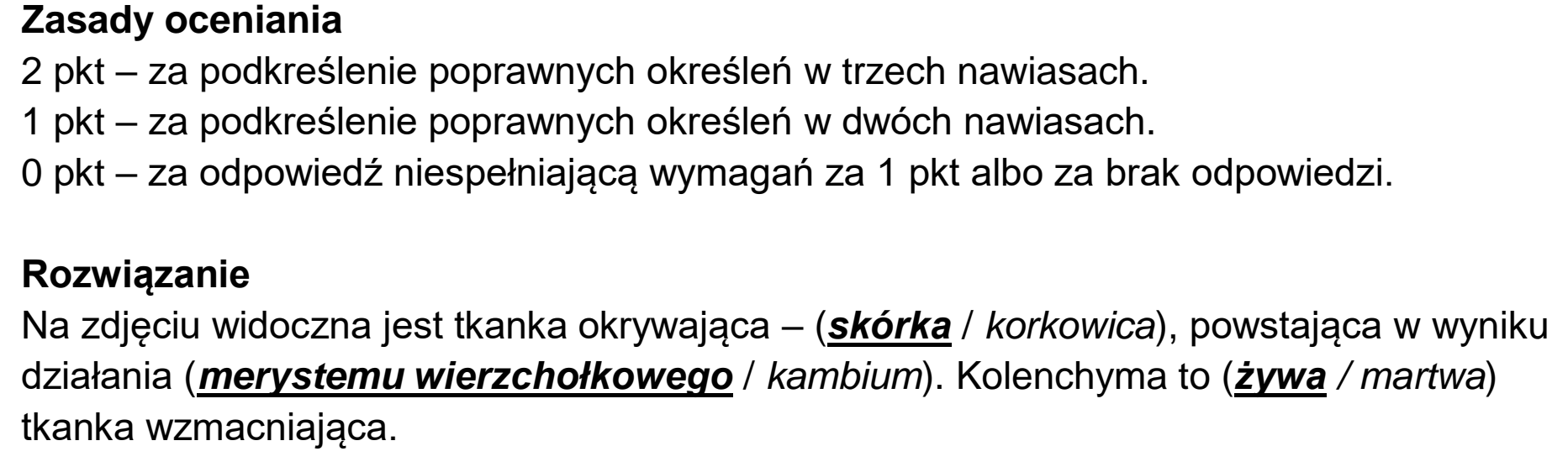 Matura, maj 2024, odpowiedź do zadania 9.1