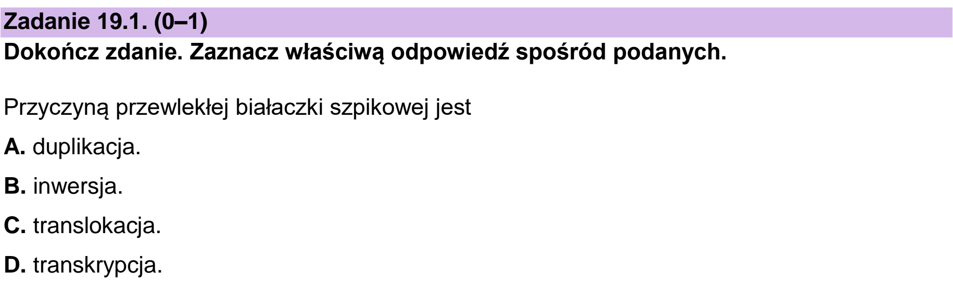 Matura, maj 2024, zadanie 19.1
