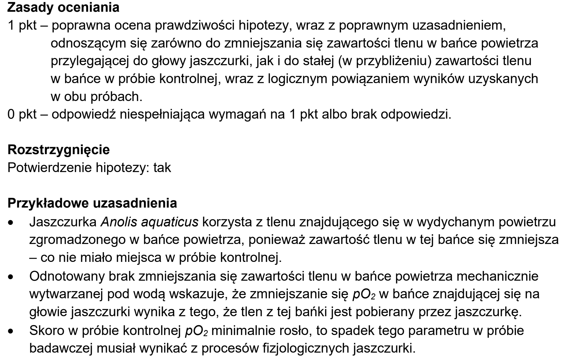 Matura, maj 2026, odpowiedź do zadania 13.2