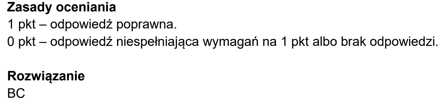 Matura, maj 2026, odpowiedź do zadania 16.1