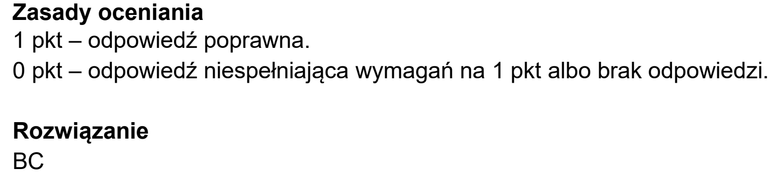Matura, maj 2026, odpowiedź do zadania 2.3