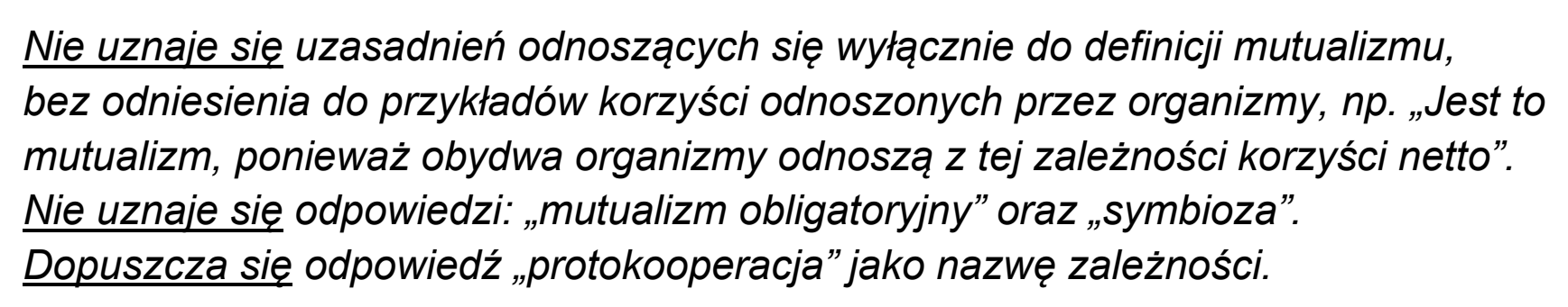 Matura, maj 2026, odpowiedź do zadania 21.1, fragment 2