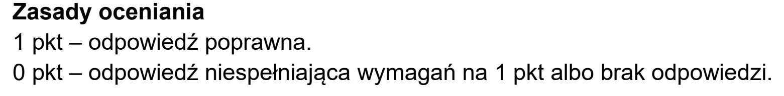 Matura, maj 2026, odpowiedź do zadania 5.1