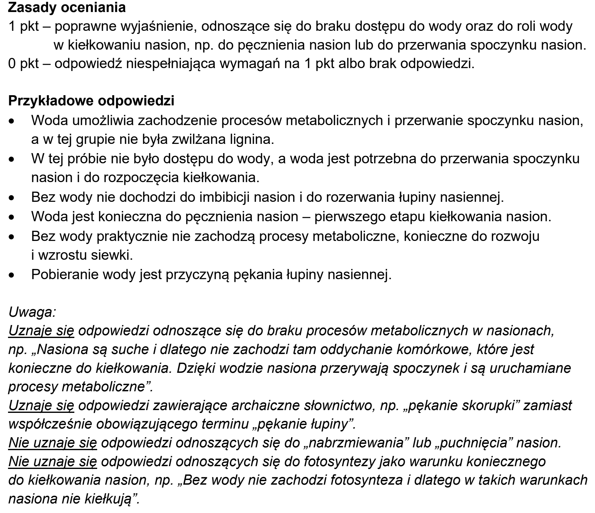Matura, maj 2026, odpowiedź do zadania 6.1