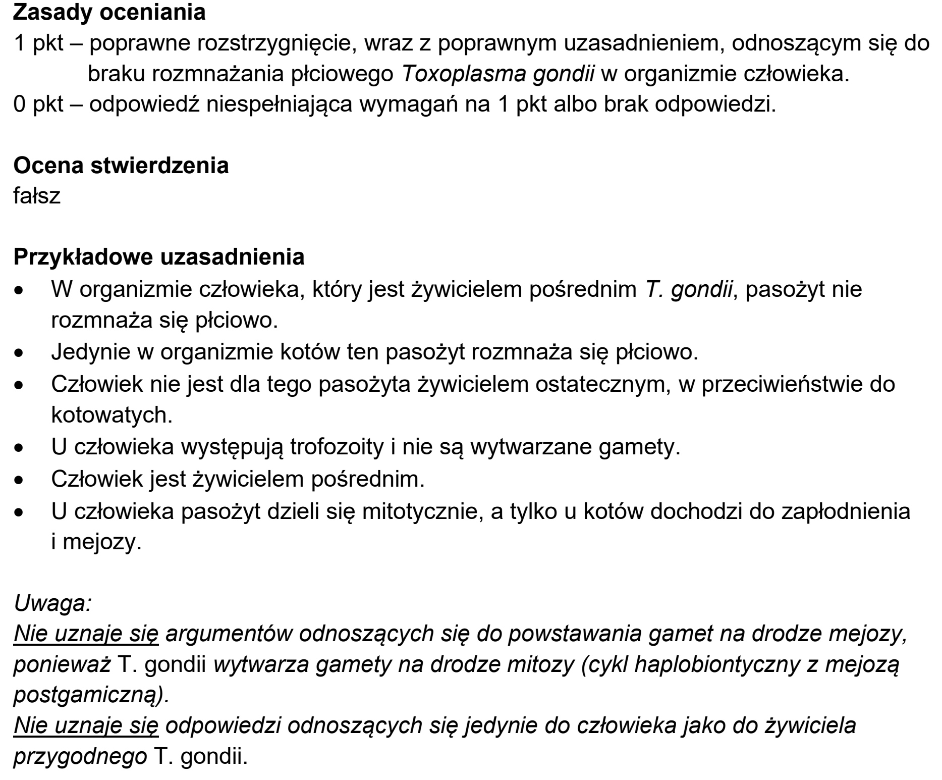 Matura, maj 2026, odpowiedź do zadania 8.1