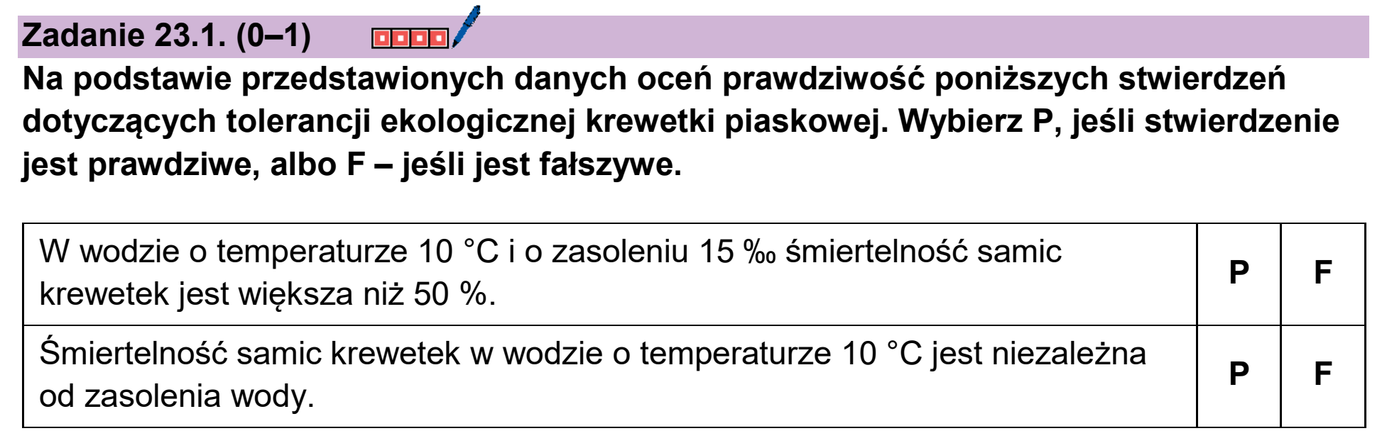 Matura, maj 2026, zadanie 23.1