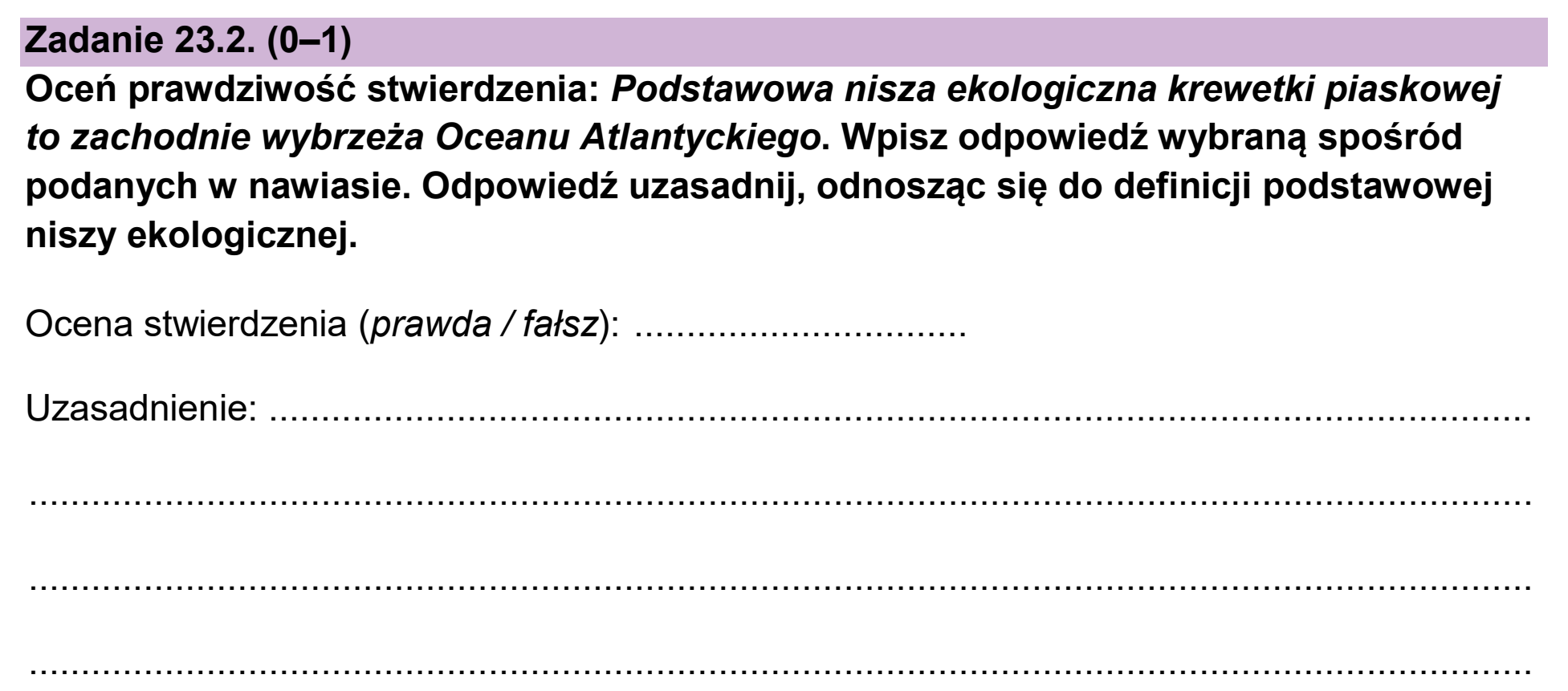 Matura, maj 2026, zadanie 23.2