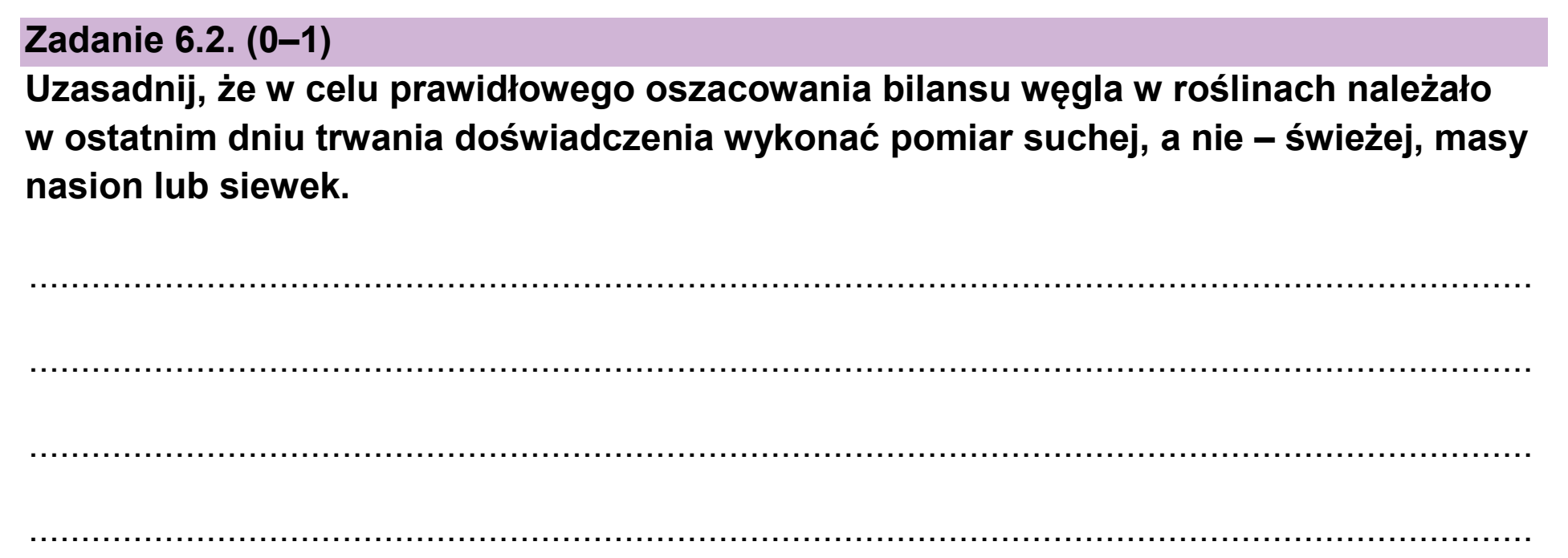 Matura, maj 2026, zadanie 6.2