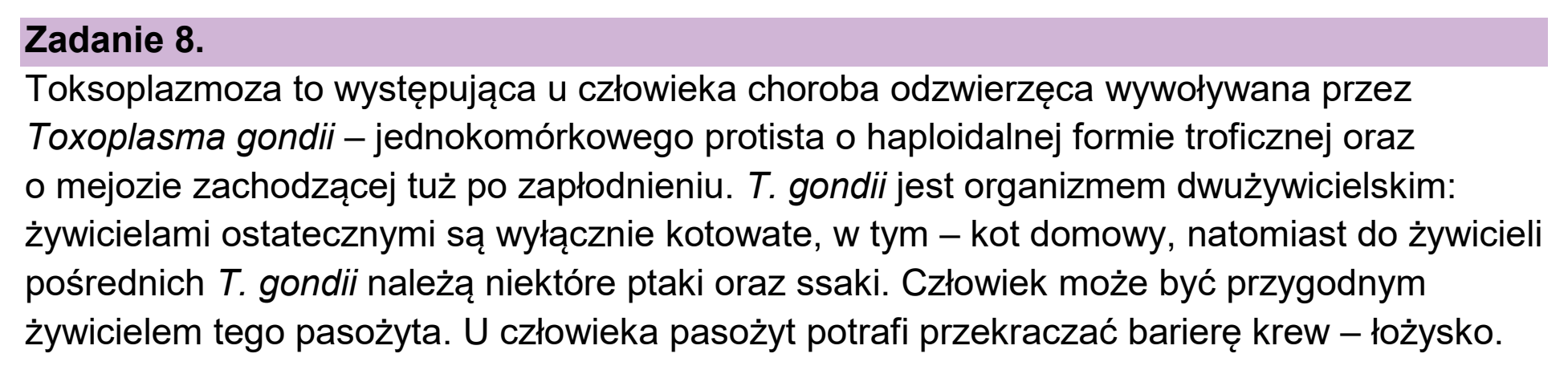 Matura, maj 2026, wstęp zadania 8
