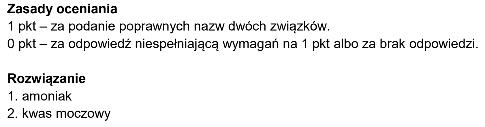 Matura próbna, styczen 2026, odpowiedź do zadania 12.1