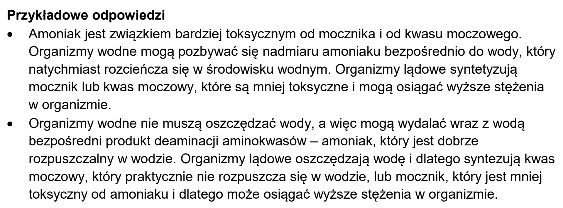Matura próbna, styczen 2026, odpowiedź do zadania 12.2, fragment 2