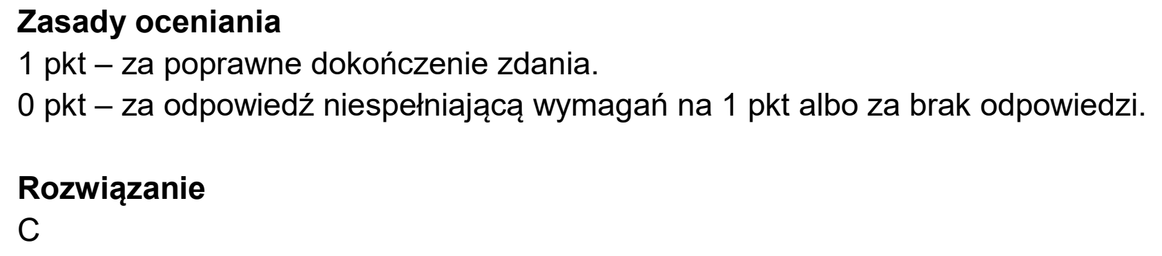Matura próbna, styczen 2026, odpowiedź do zadania 14.3
