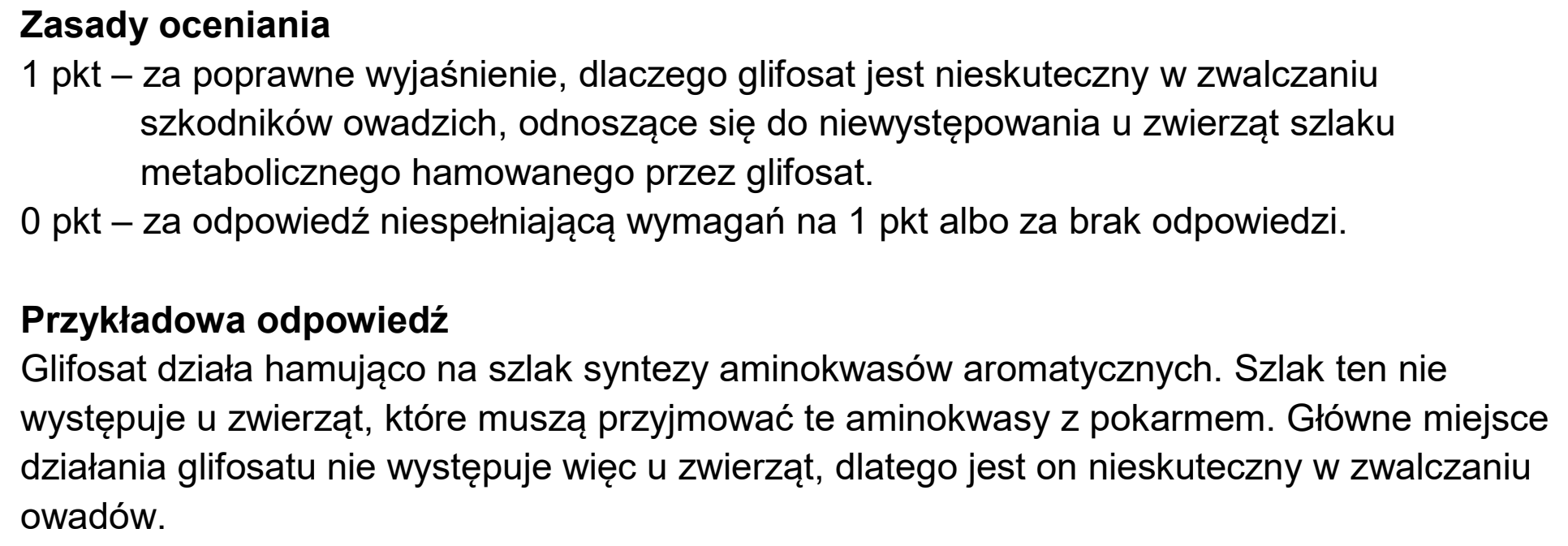 Matura próbna, styczen 2026, odpowiedź do zadania 19.2