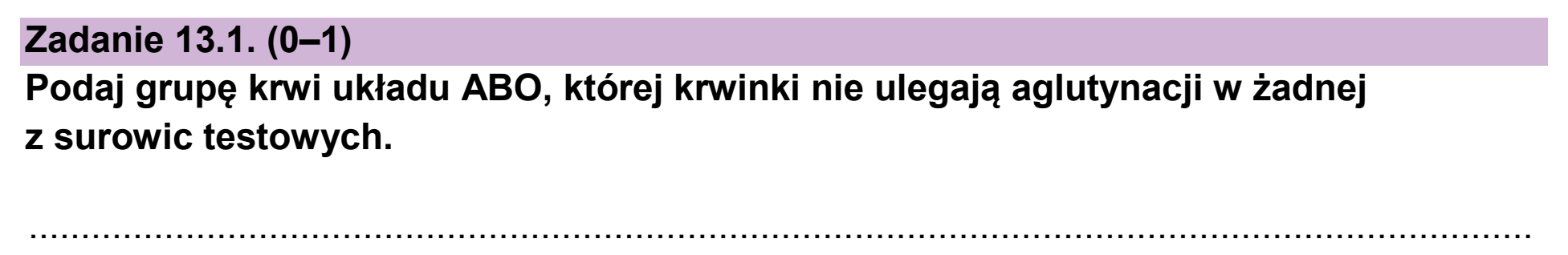 Matura próbna, styczen 2026, zadanie 13.1