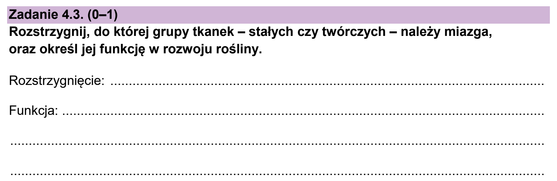 Matura próbna, styczen 2026, zadanie 4.3
