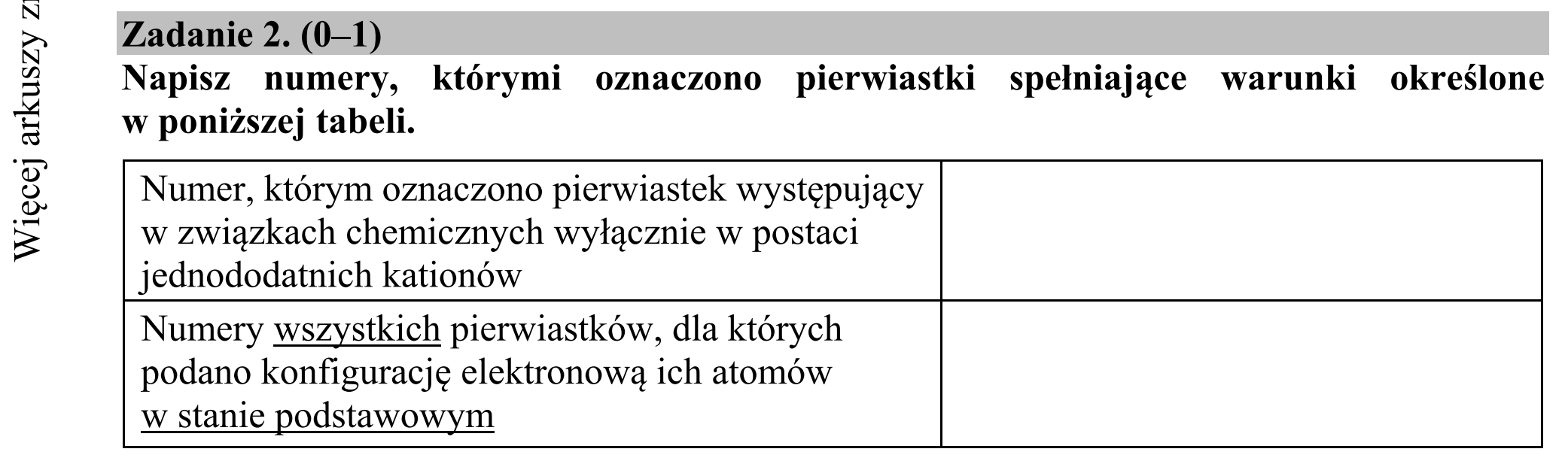 Matura dodatkowa, czerwiec 2015, podgląd zadania 2
