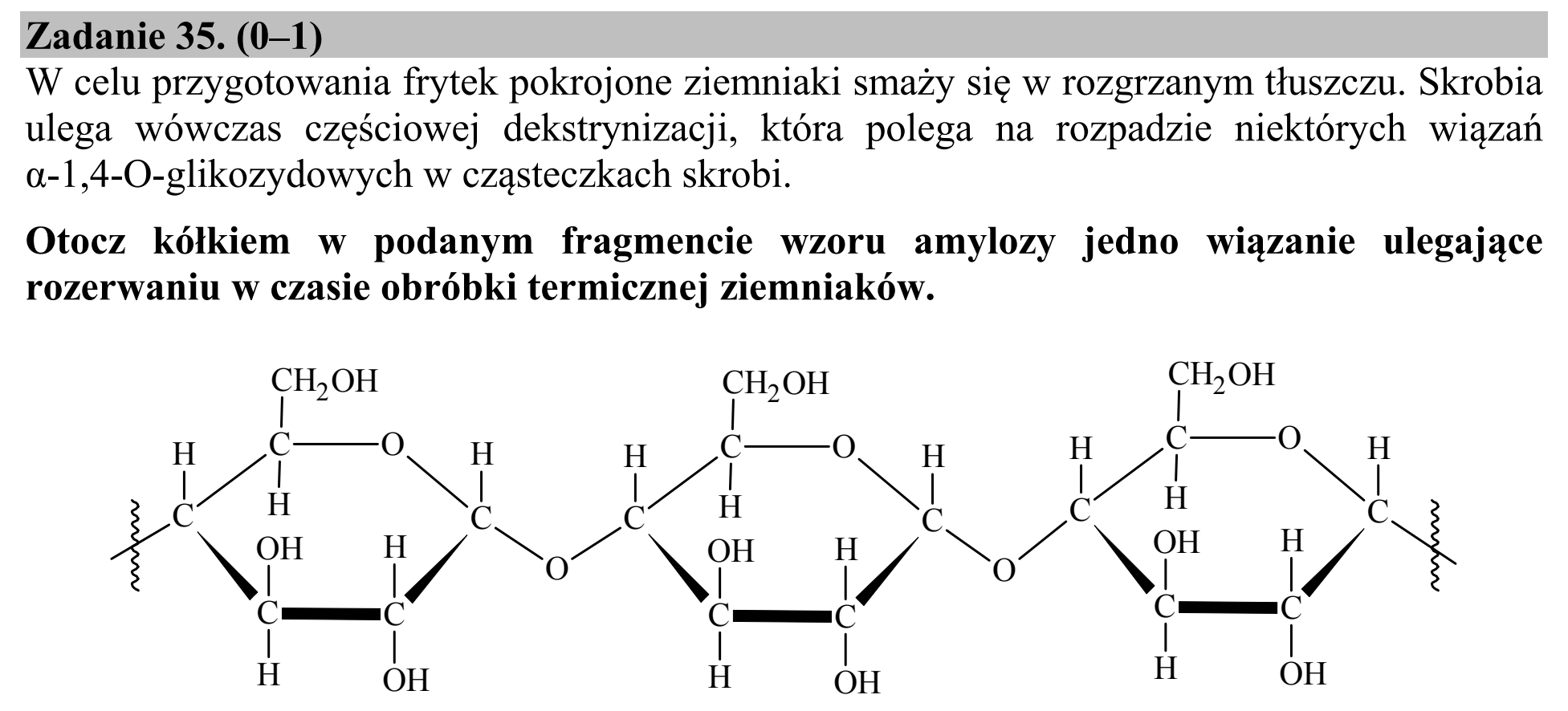 Matura dodatkowa, czerwiec 2015, podgląd zadania 35