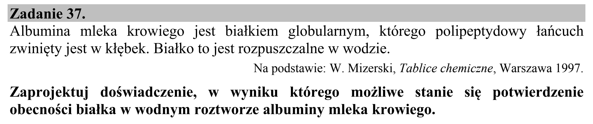 Matura dodatkowa, czerwiec 2015, wstęp zadania 37