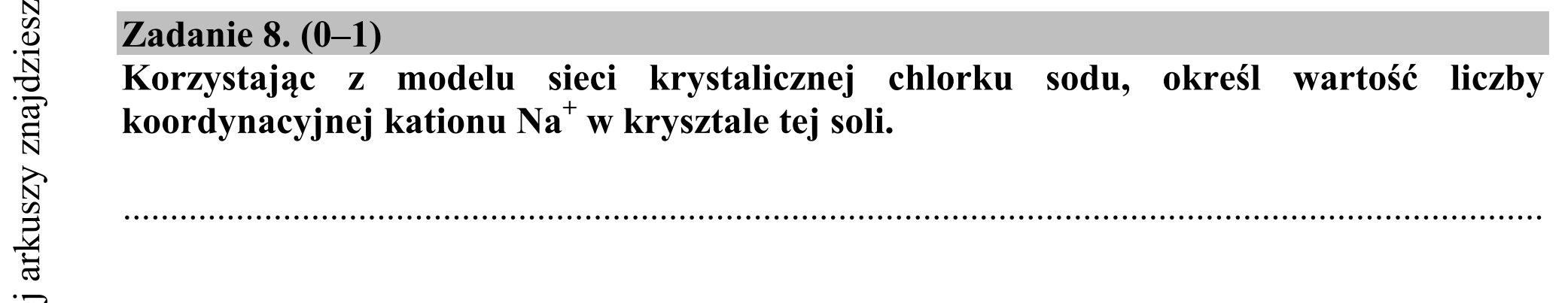 Matura dodatkowa, czerwiec 2015, podgląd zadania 8