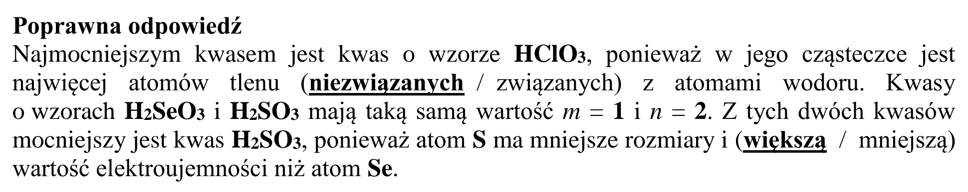 Matura dodatkowa, czerwiec 2016, odpowiedź do zadania 26, fragment 2