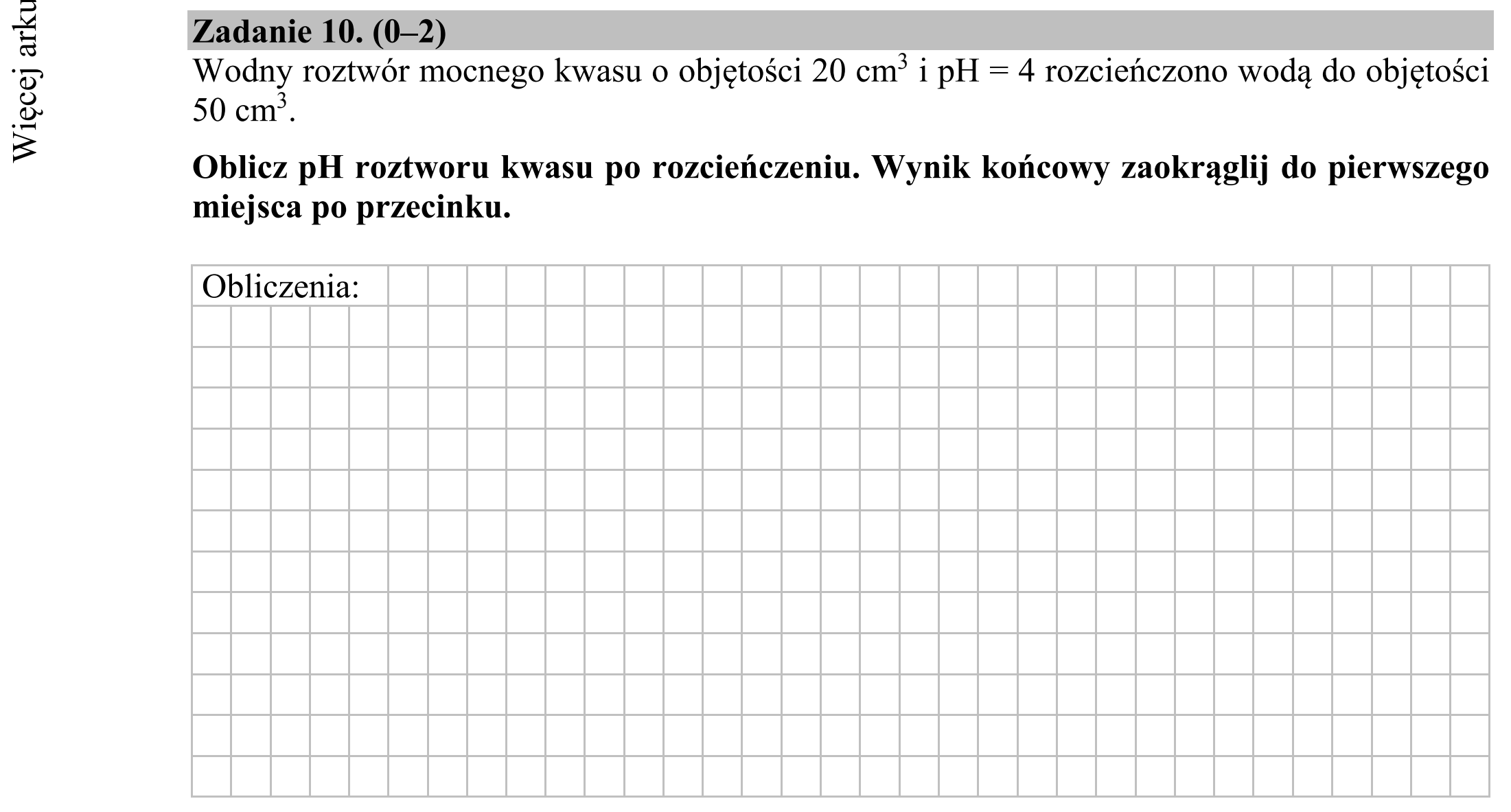 Matura dodatkowa, czerwiec 2016, podgląd zadania 10