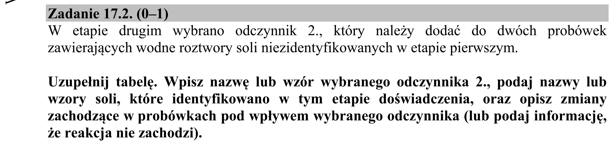 Matura dodatkowa, czerwiec 2016, zadanie 17.2, fragment 1