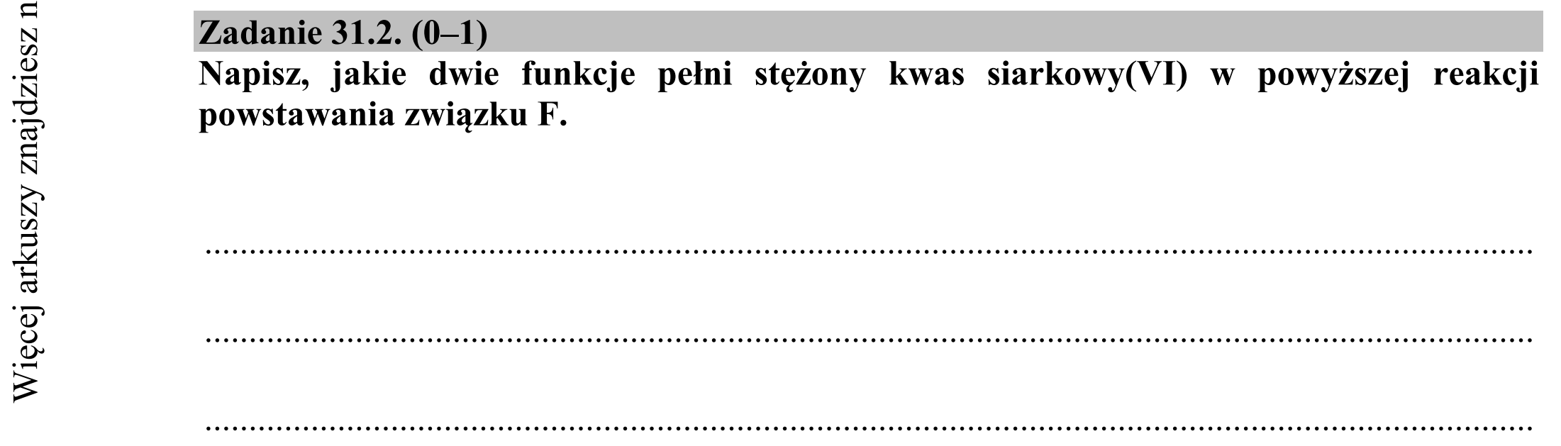 Matura dodatkowa, czerwiec 2016, zadanie 31.2