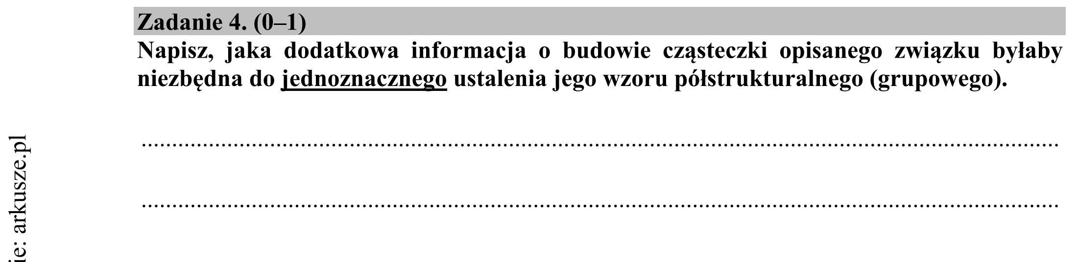 Matura dodatkowa, czerwiec 2016, podgląd zadania 4