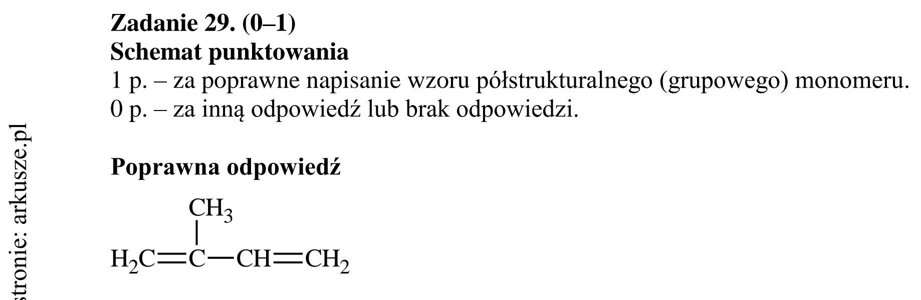 Matura dodatkowa, czerwiec 2017, odpowiedź do zadania 29