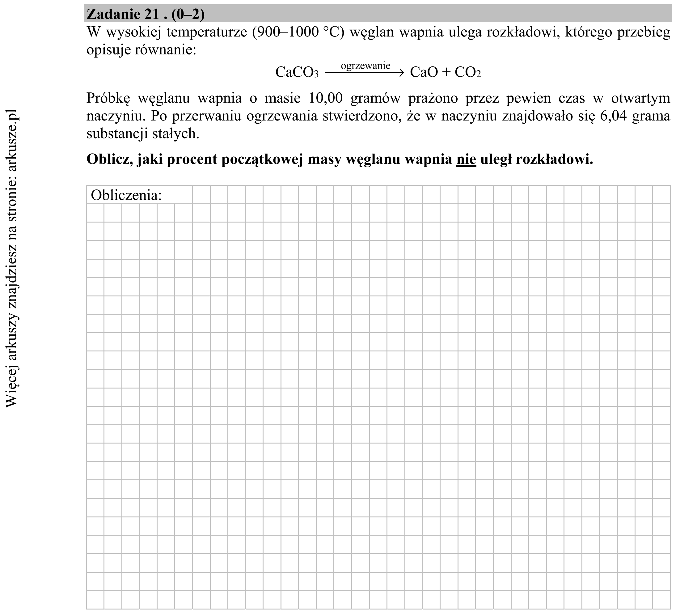 Matura dodatkowa, czerwiec 2017, podgląd zadania 21, fragment 1