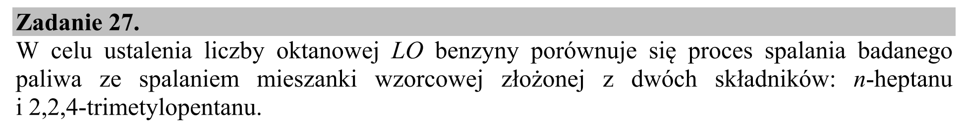 Matura dodatkowa, czerwiec 2017, wstęp zadania 27