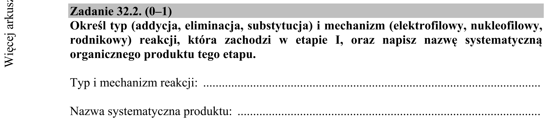 Matura dodatkowa, czerwiec 2017, zadanie 32.2