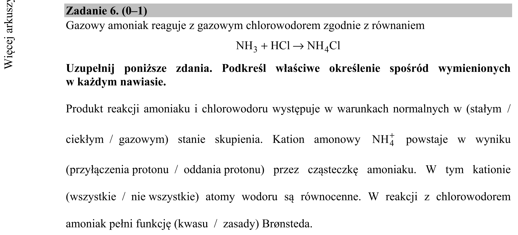 Matura dodatkowa, czerwiec 2017, podgląd zadania 6