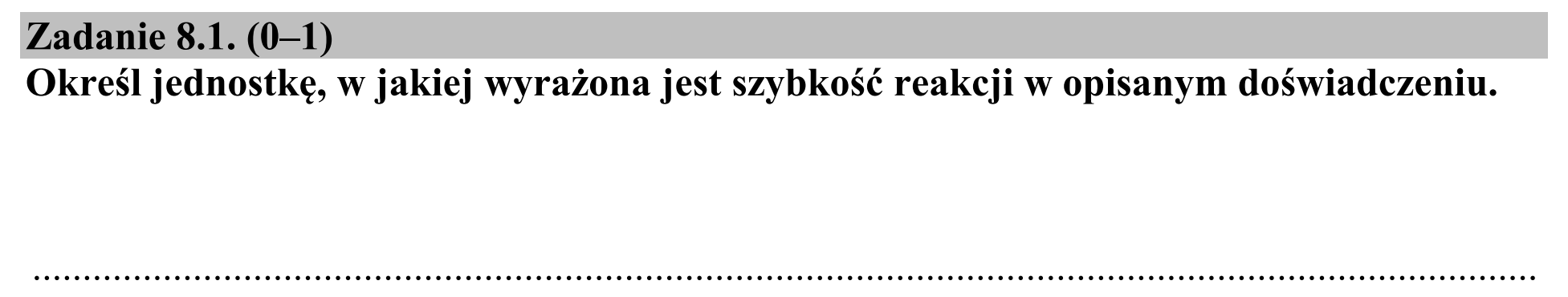 Matura dodatkowa, czerwiec 2017, zadanie 8.1