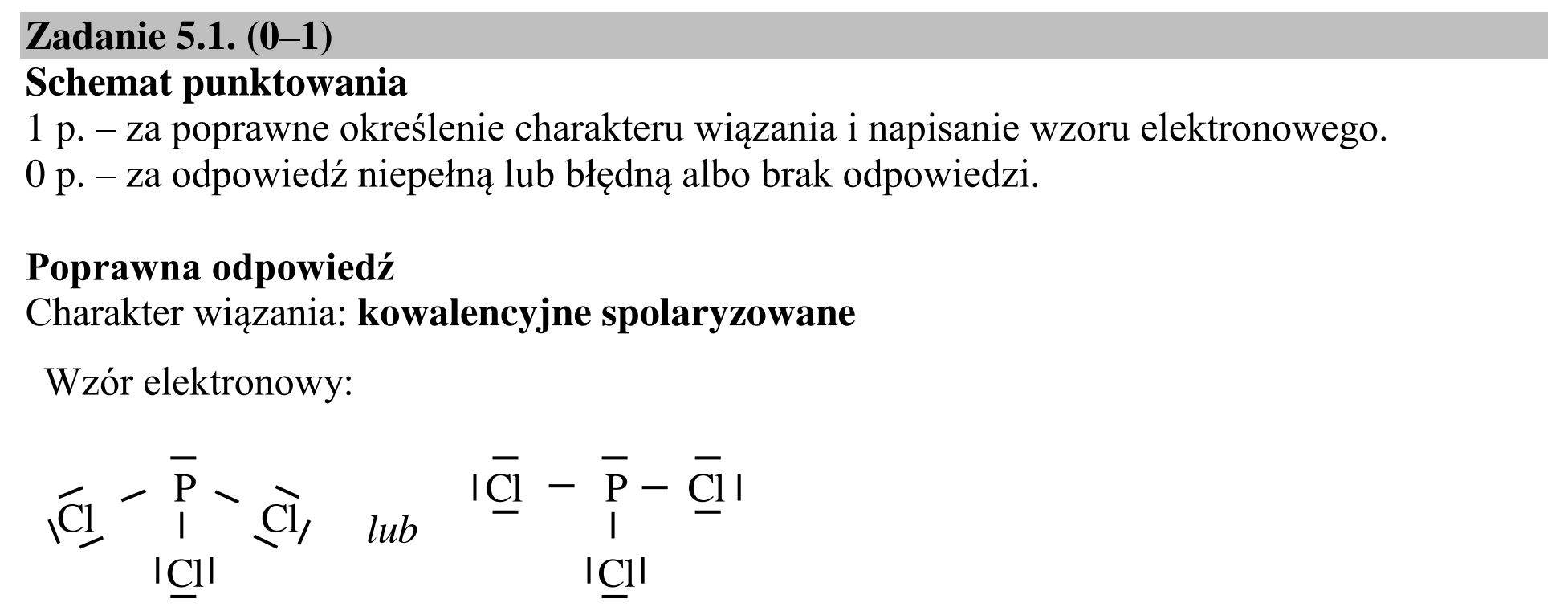 Matura dodatkowa, czerwiec 2018, odpowiedź do zadania 5.1