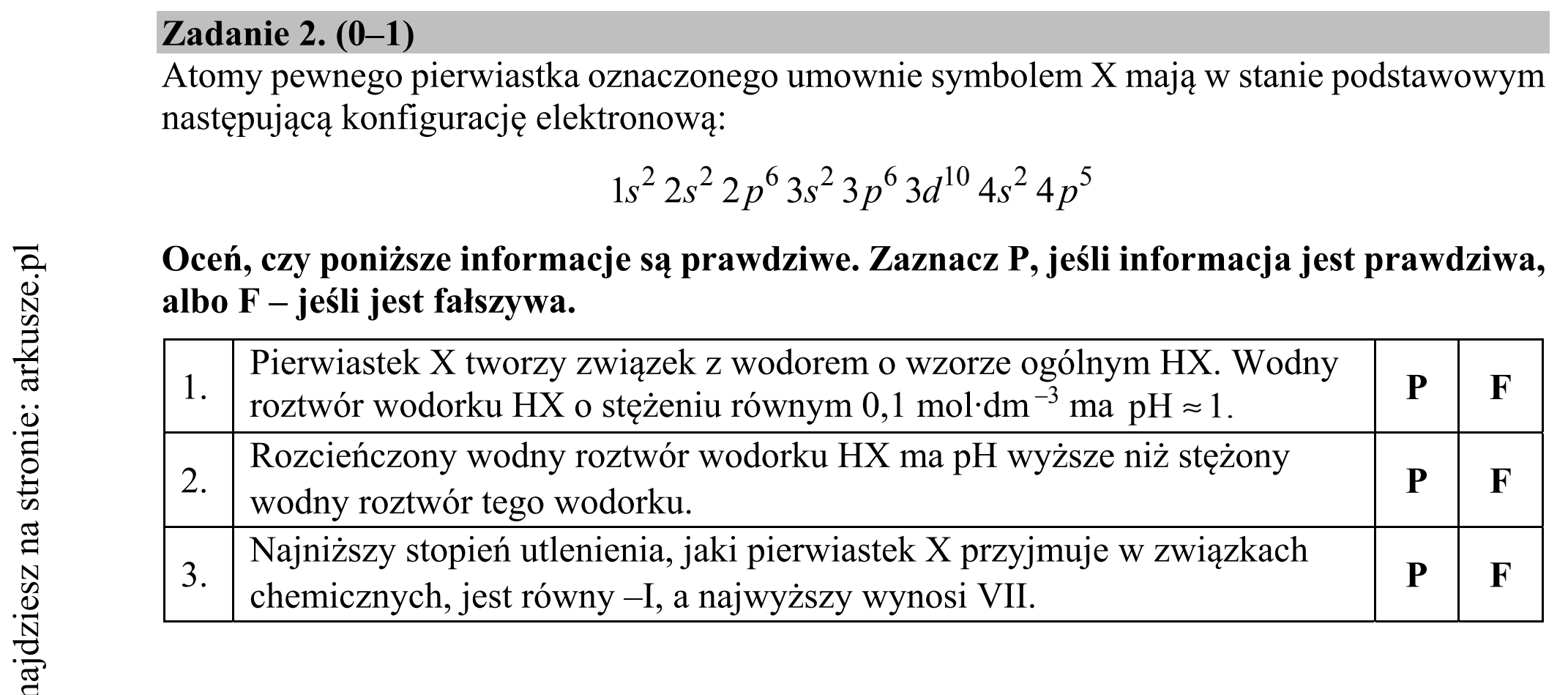 Matura dodatkowa, czerwiec 2018, podgląd zadania 2
