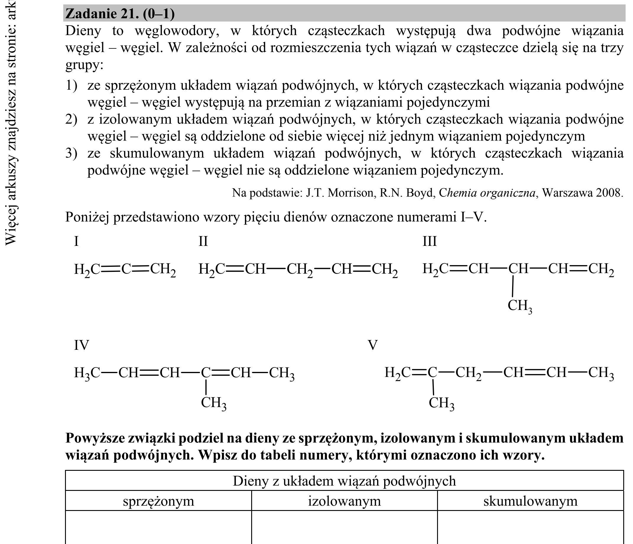 Matura dodatkowa, czerwiec 2018, podgląd zadania 21, fragment 1