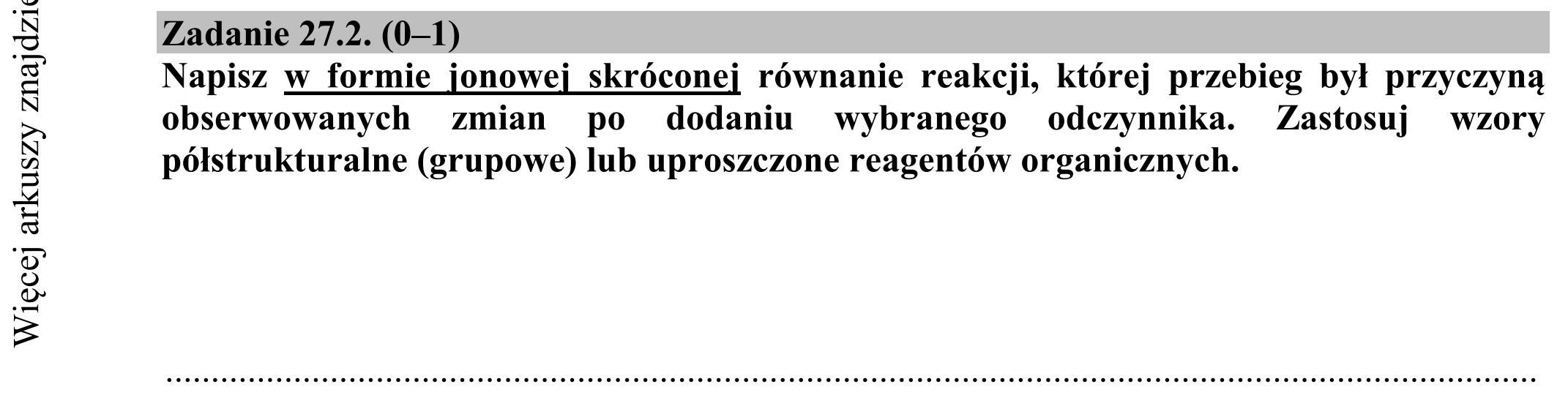 Matura dodatkowa, czerwiec 2018, zadanie 27.2