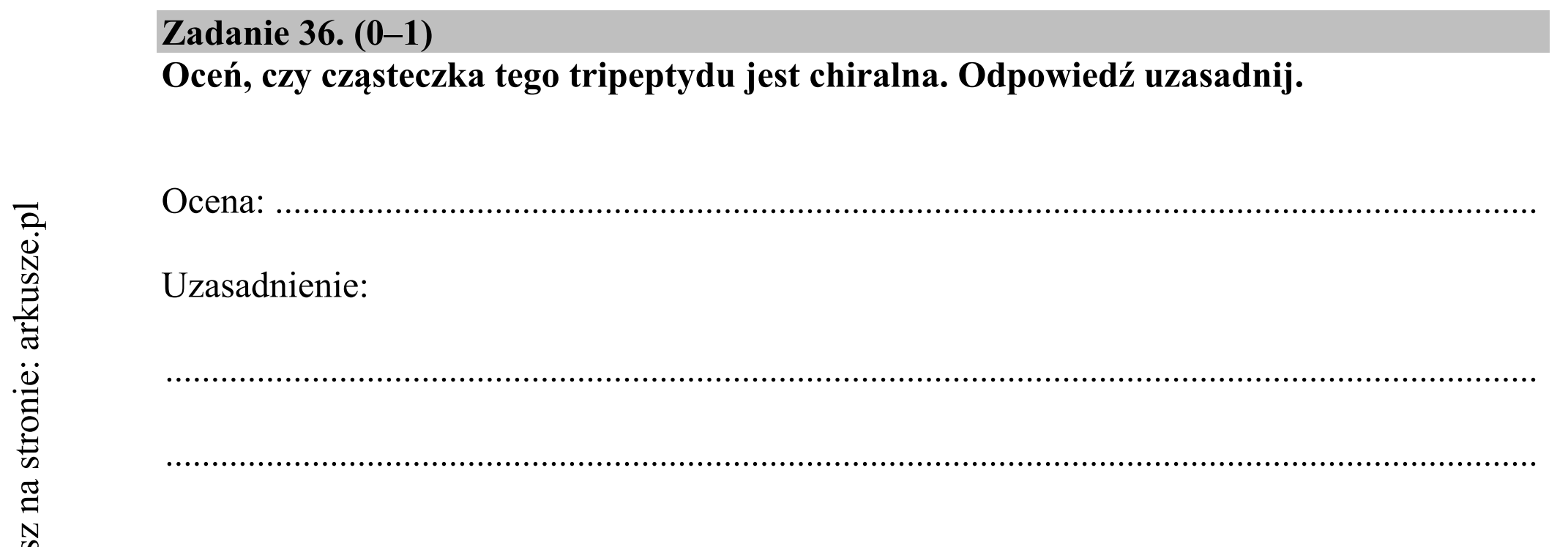 Matura dodatkowa, czerwiec 2018, podgląd zadania 36