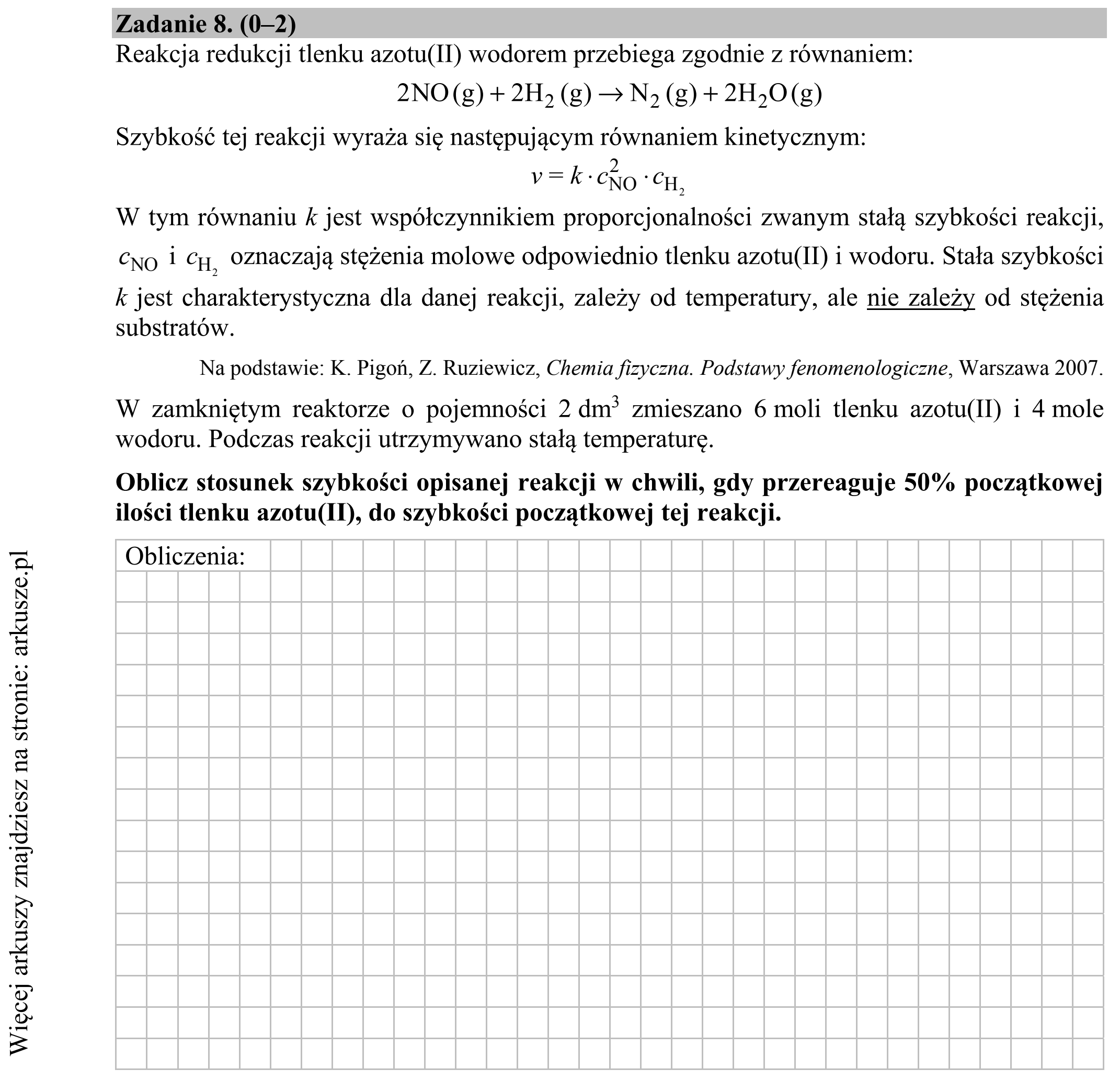 Matura dodatkowa, czerwiec 2018, podgląd zadania 8