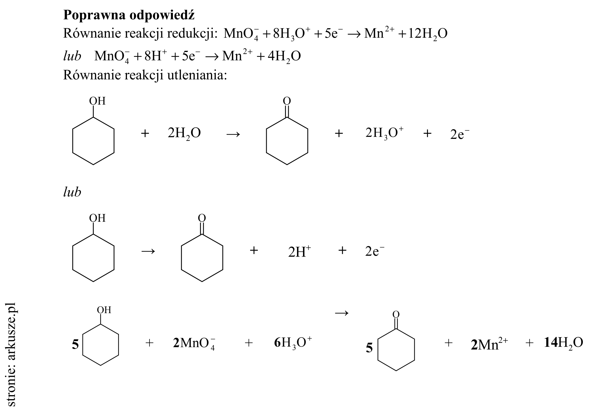 Matura dodatkowa, czerwiec 2019, odpowiedź do zadania 24, fragment 2