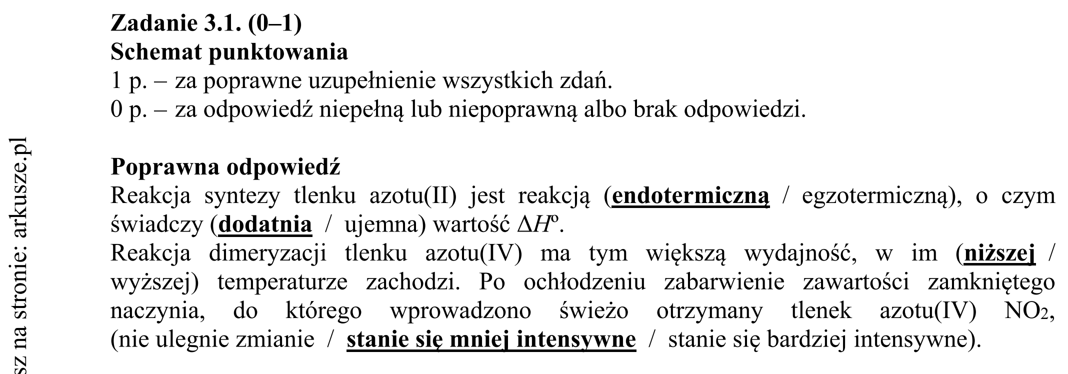 Matura dodatkowa, czerwiec 2019, odpowiedź do zadania 3.1