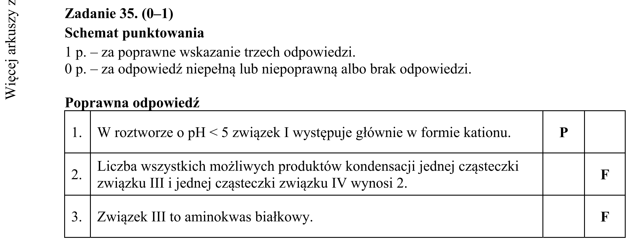 Matura dodatkowa, czerwiec 2019, odpowiedź do zadania 35