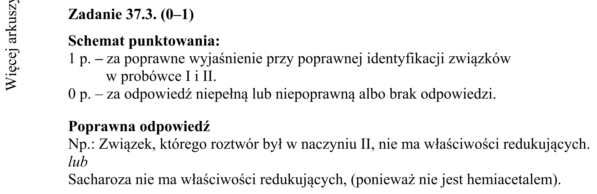 Matura dodatkowa, czerwiec 2019, odpowiedź do zadania 37.3