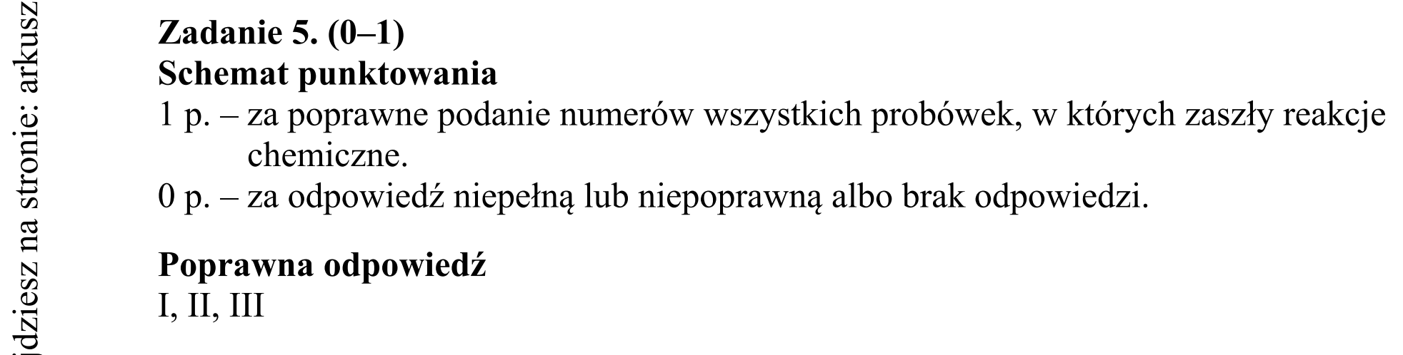 Matura dodatkowa, czerwiec 2019, odpowiedź do zadania 5