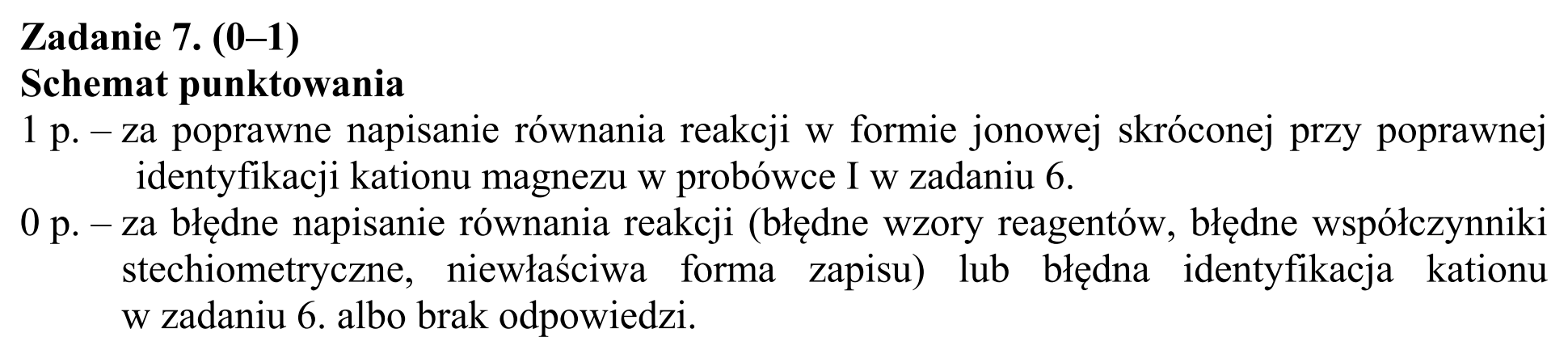Matura dodatkowa, czerwiec 2019, odpowiedź do zadania 7, fragment 1