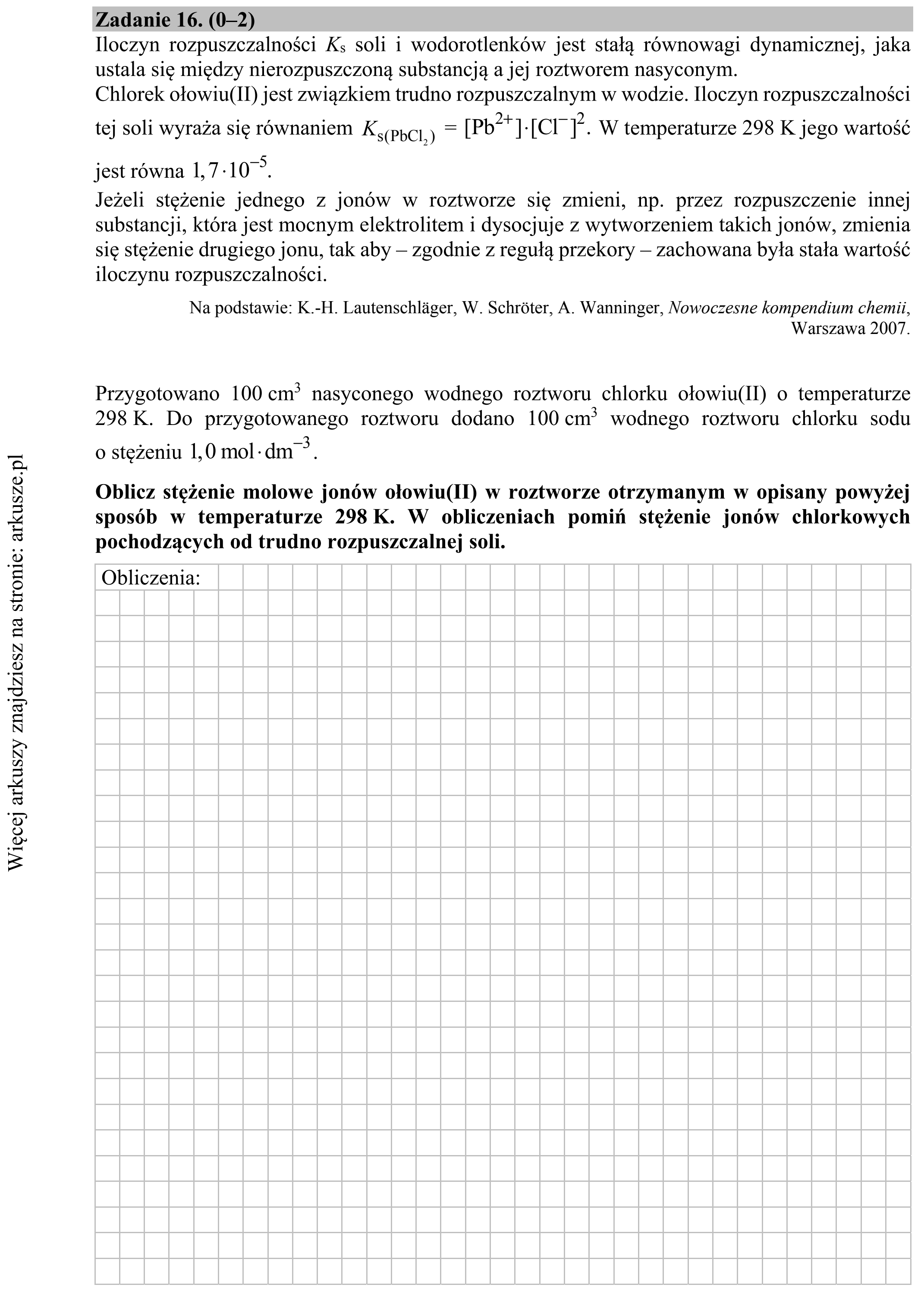 Matura dodatkowa, czerwiec 2019, podgląd zadania 16, fragment 1